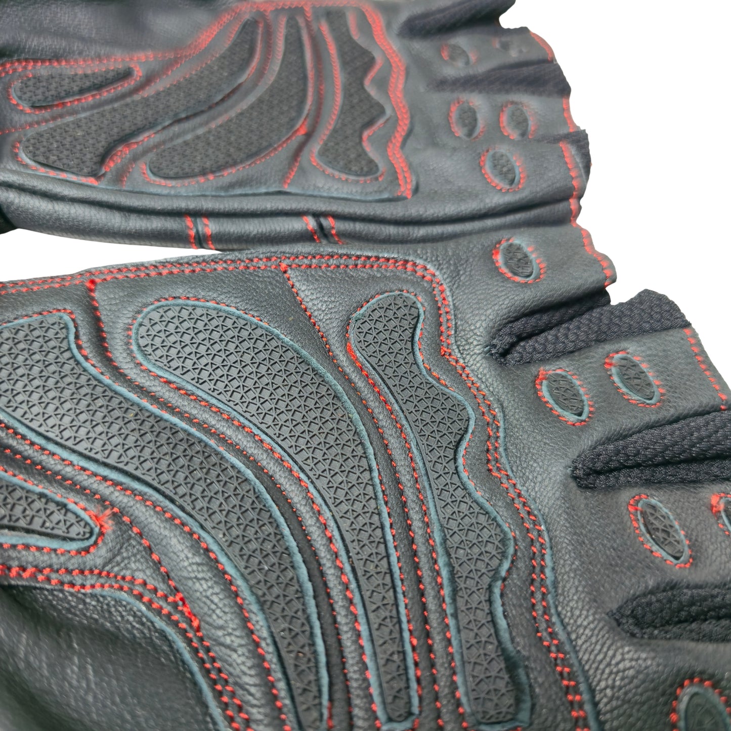 Weightlifting Leather Gloves with Wrist