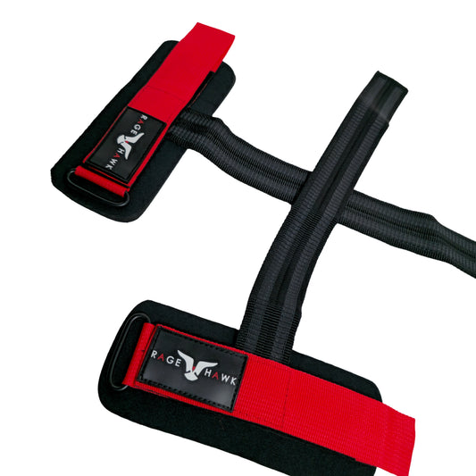 Lifting Straps with Wrist - Nylon Rubber Threading