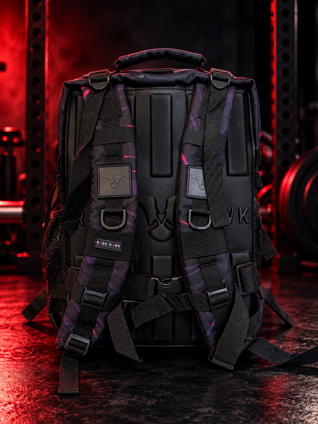 Tactical Backpack (With Meal Prep) - Neon Rays 35L