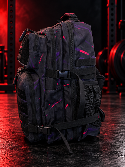 Tactical Backpack (With Meal Prep) - Neon Rays 35L