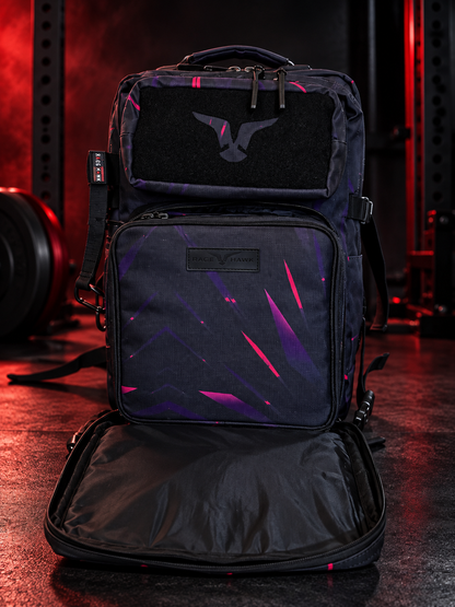 Tactical Backpack (With Meal Prep) - Neon Rays 35L