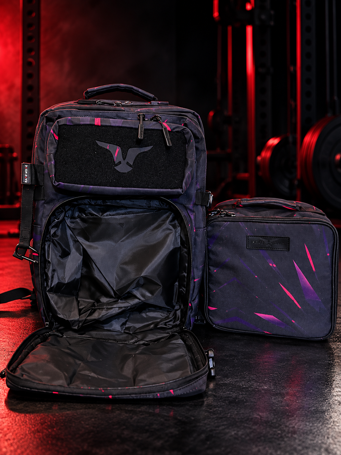 Tactical Backpack (With Meal Prep) - Neon Rays 35L